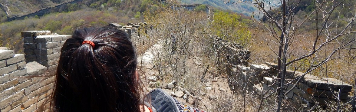 Ready to tackle the Jiankou section of the Great Wall