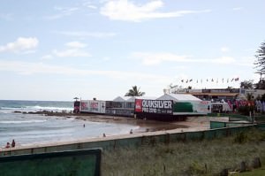 Quiksilver Pro surfing contest