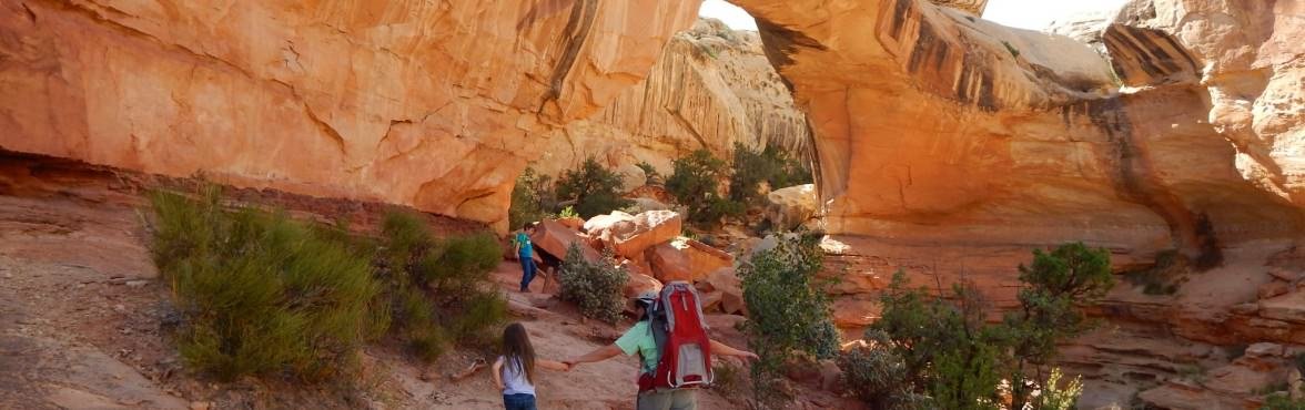 Hiking Capitol Reef Nat'l Park With The Younguns