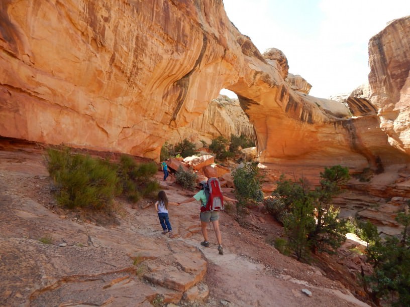 Hiking Capitol Reef Nat'l Park With The Younguns