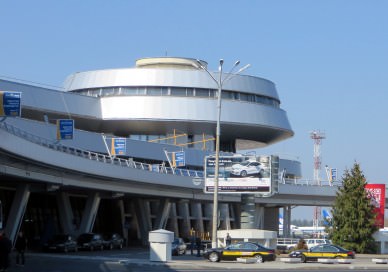 The Soviet-named and Soviet-looking MInsk-2 Airport