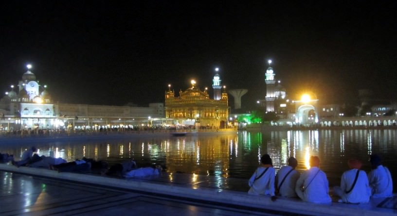 The high holy place of the Sikh religion