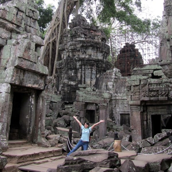 Ta Prohm Temple Near Siem Reap, Cambodia