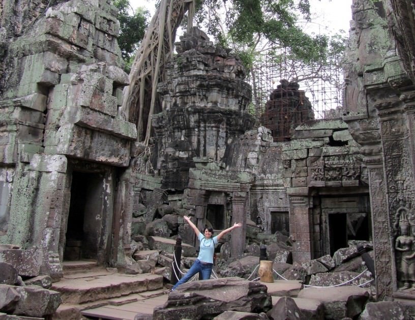 Ta Prohm Temple Near Siem Reap, Cambodia