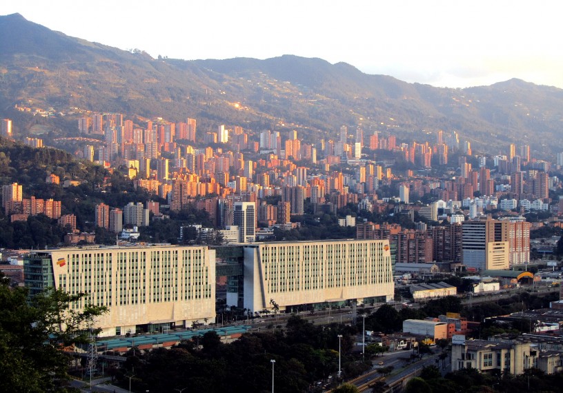 Medellin In All Of It's Late Afternoon Glory