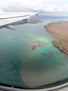 Final Approach Into The Galapagos Islands