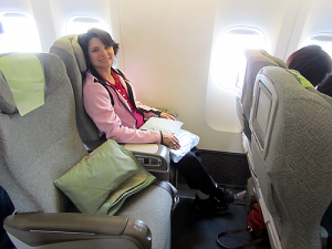 Premium Economy On Eva Air.