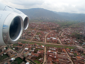 Short Final Into Cuzco Peru.